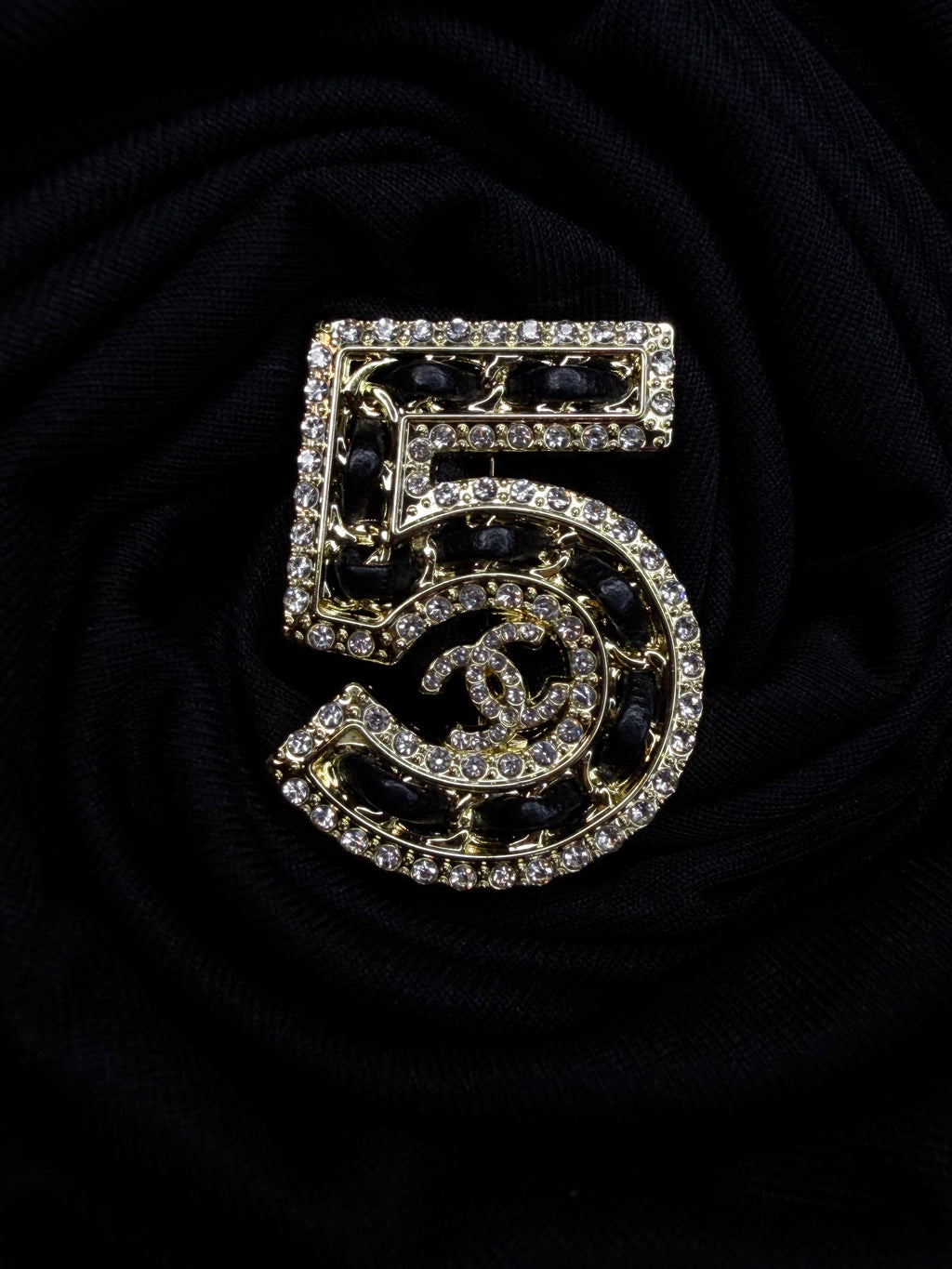 No 5 Brooch