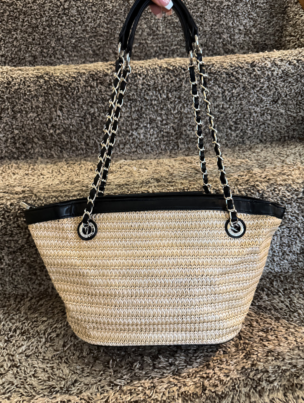 Inspired Woven Tote