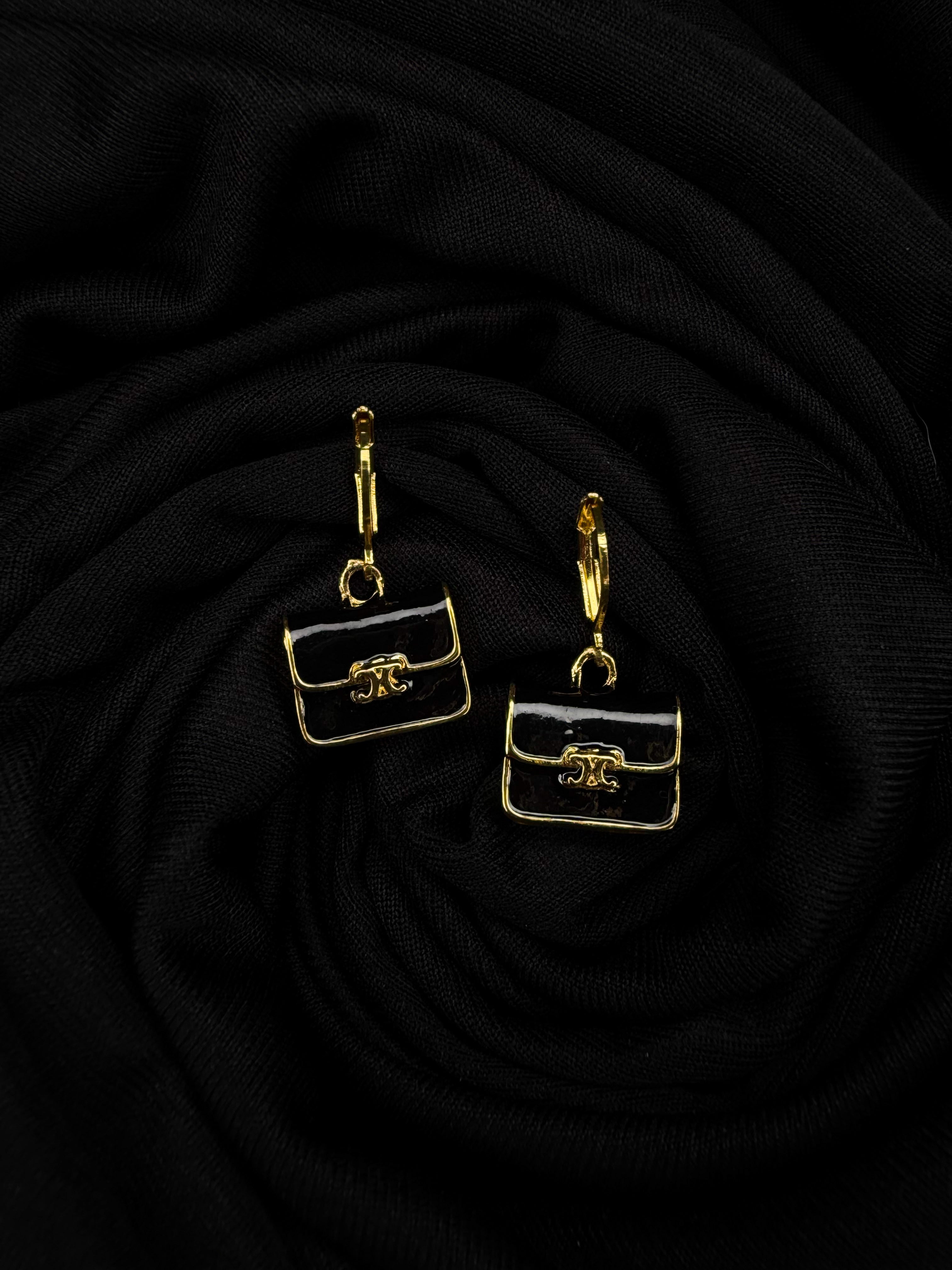 CeIine Purse Earrings