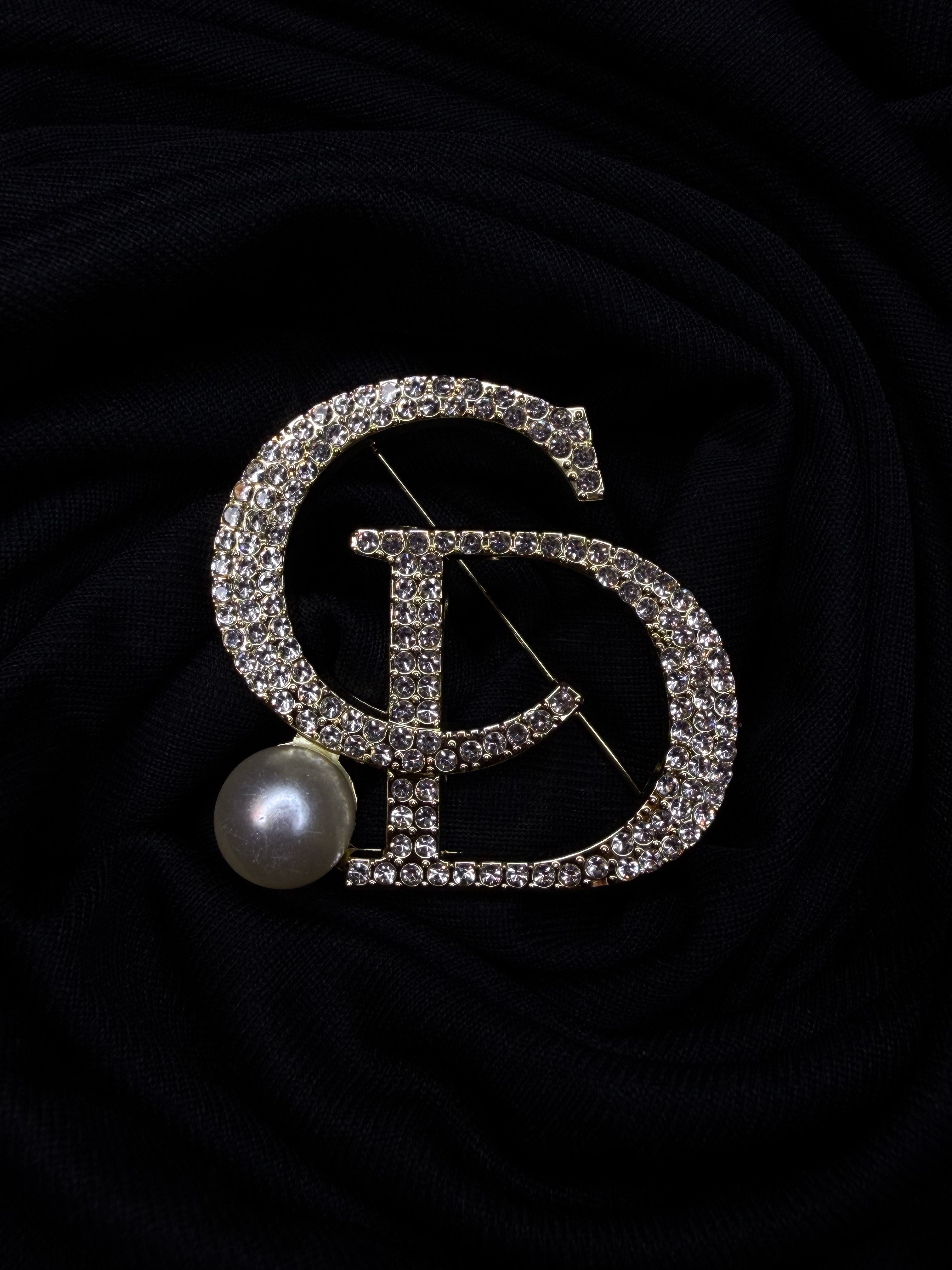 CD Brooch