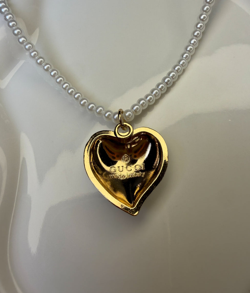 GG heart Necklace