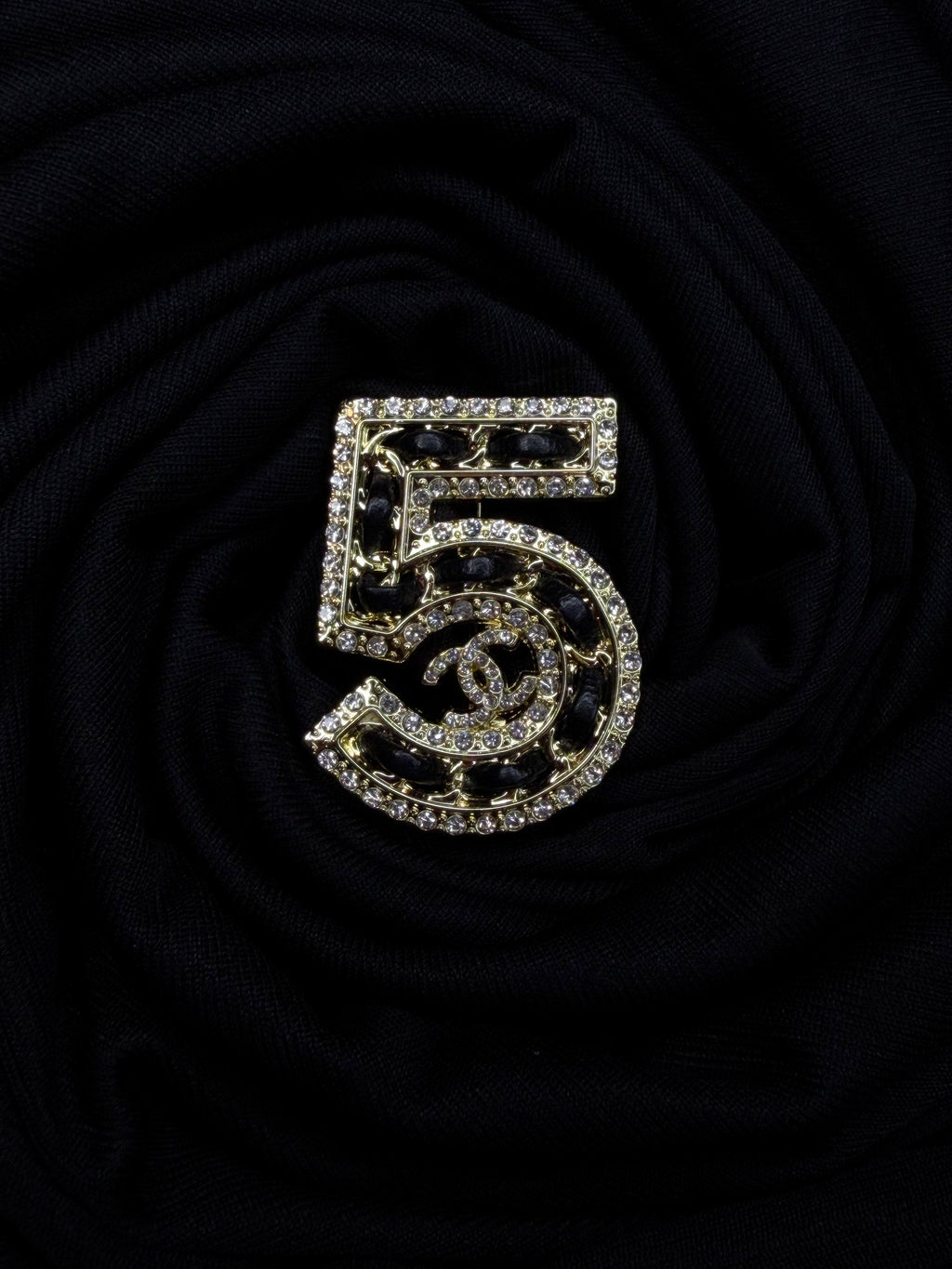 No 5 Brooch