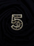 No 5 Brooch