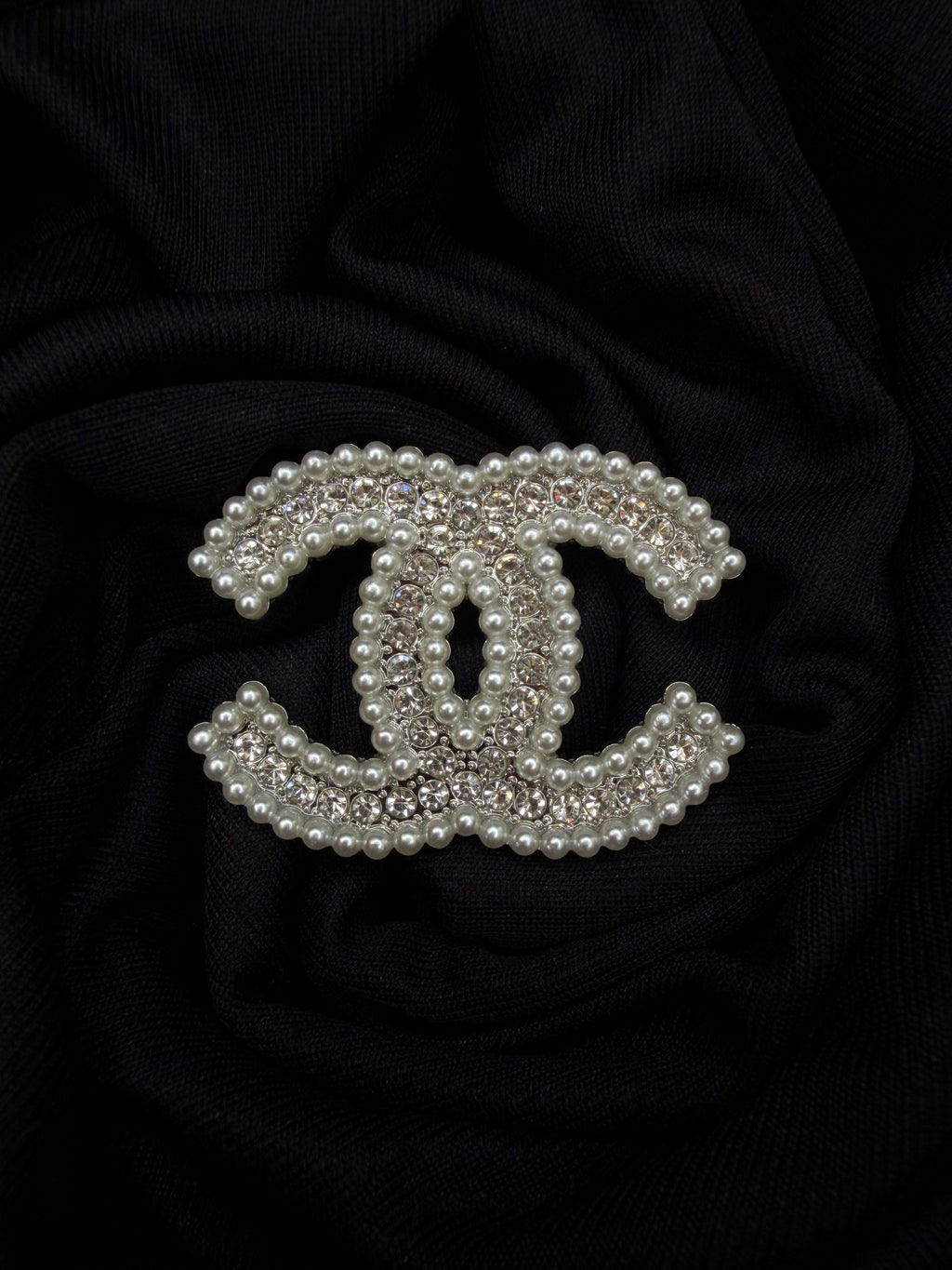 Upcycled CC Brooch