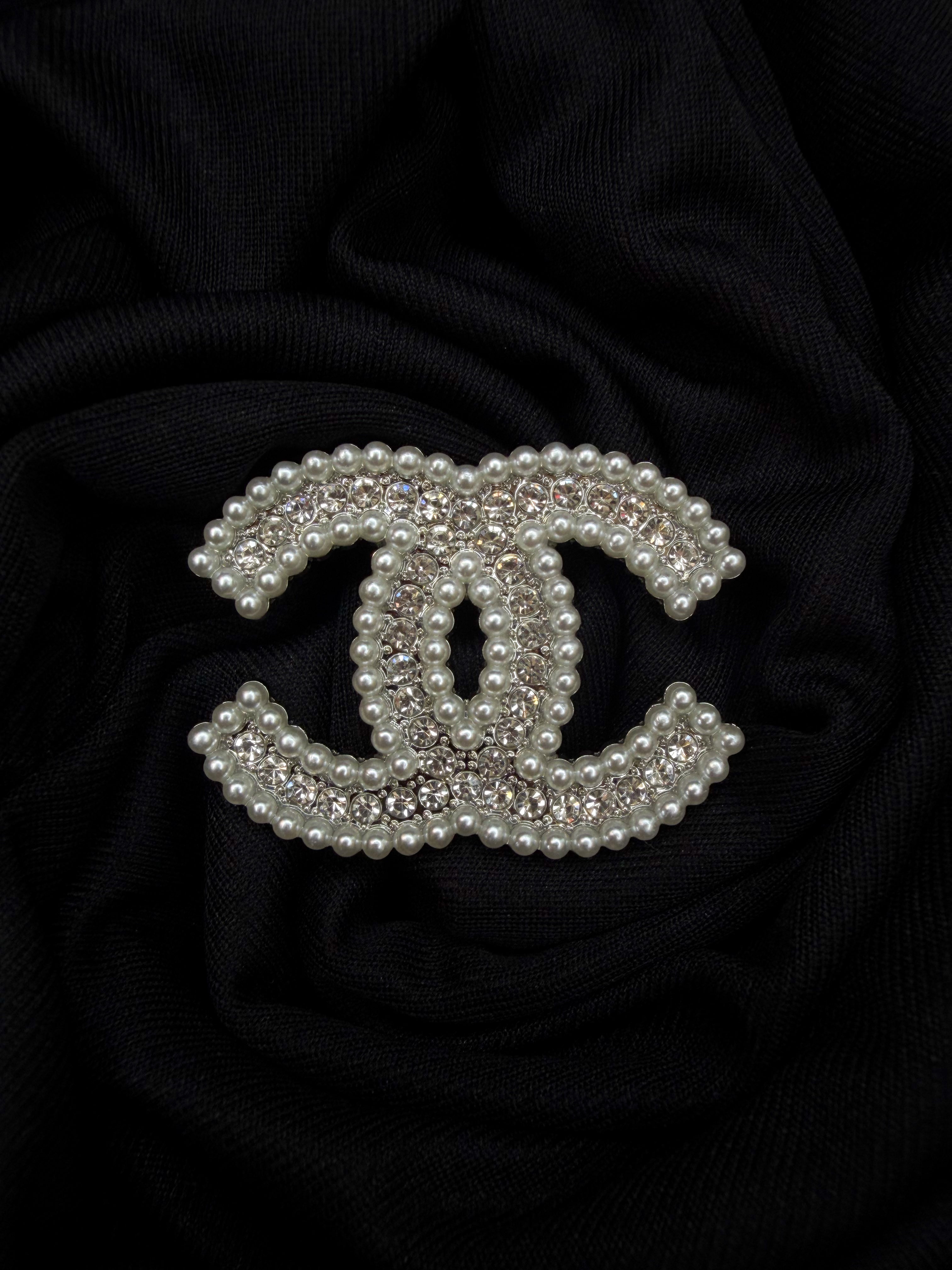 Upcycled CC Brooch