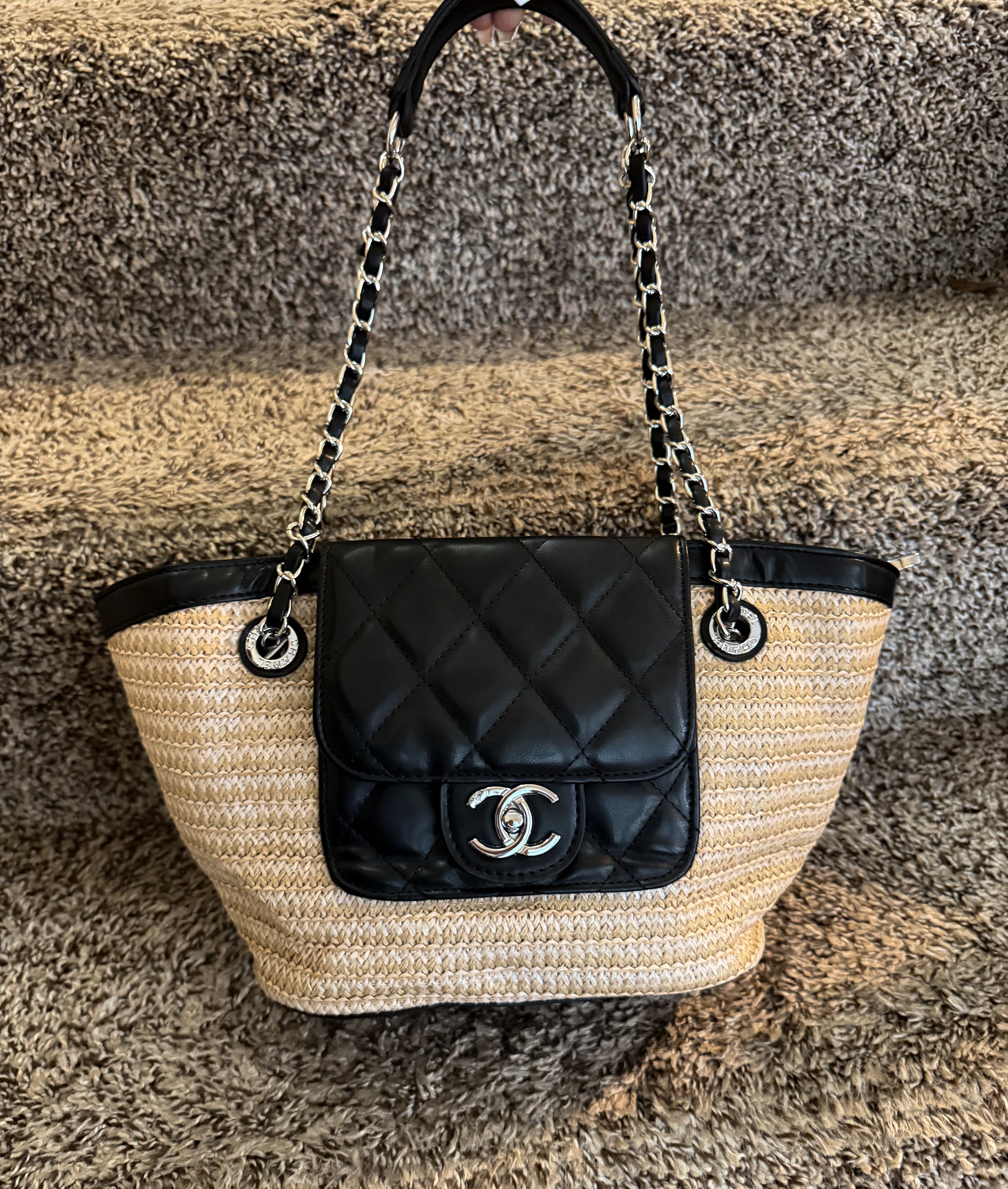 Inspired Woven Tote