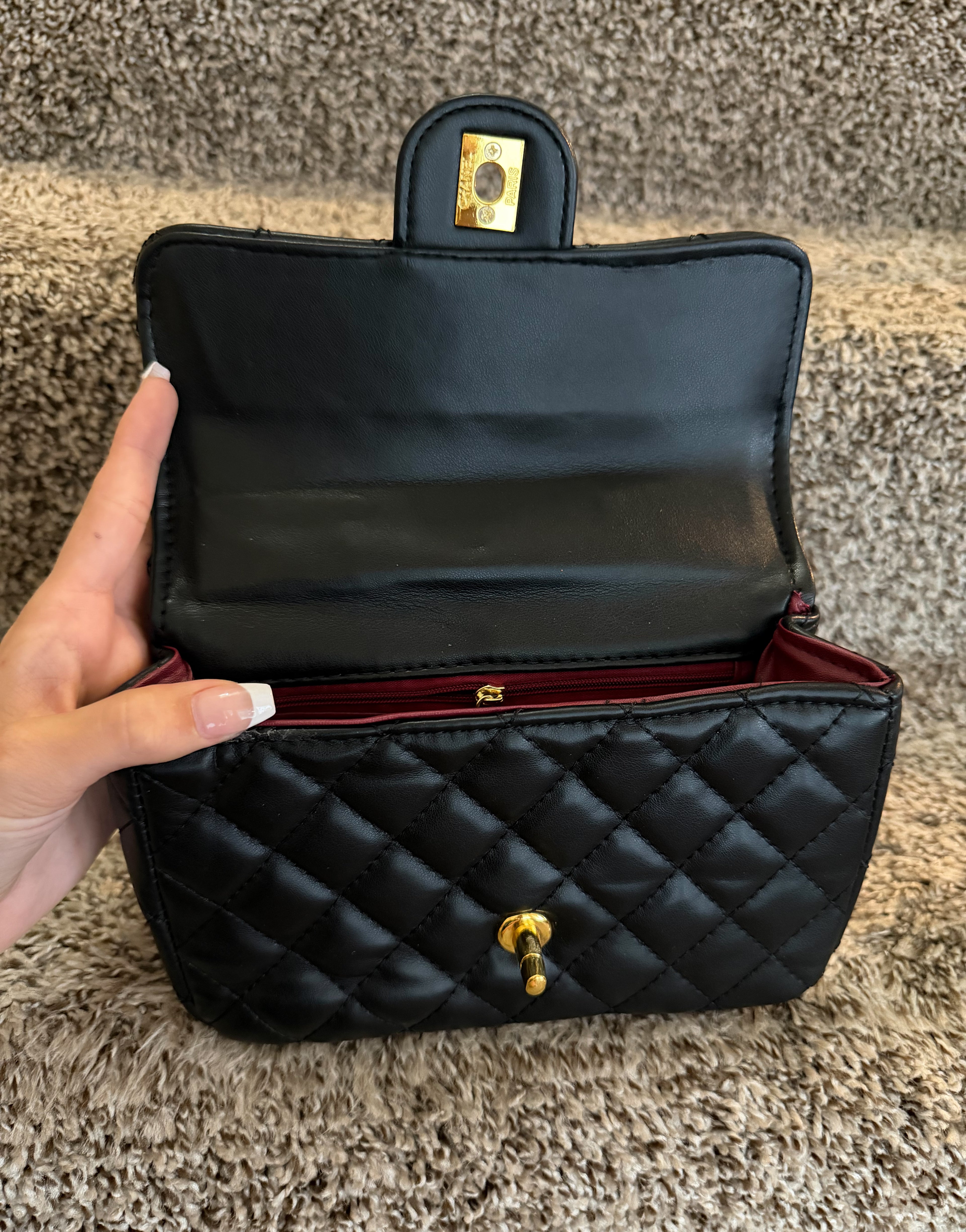 Inspired Quilted Clutch