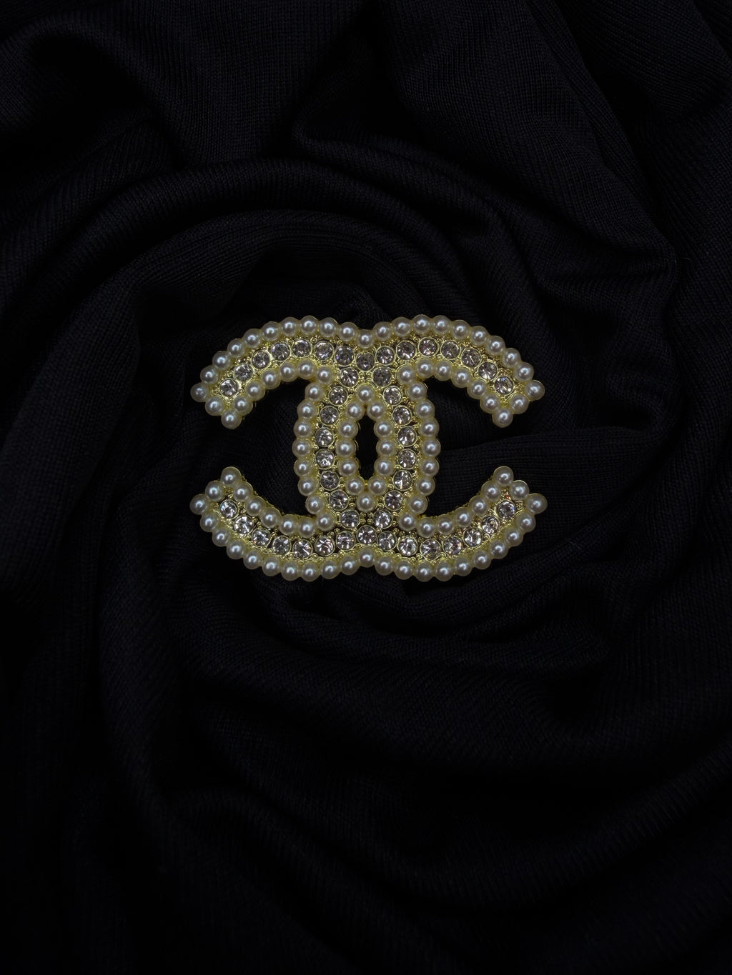 Upcycled CC Brooch
