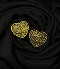 Vintage Heart Earrings