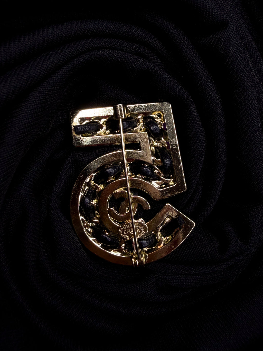 No 5 Brooch
