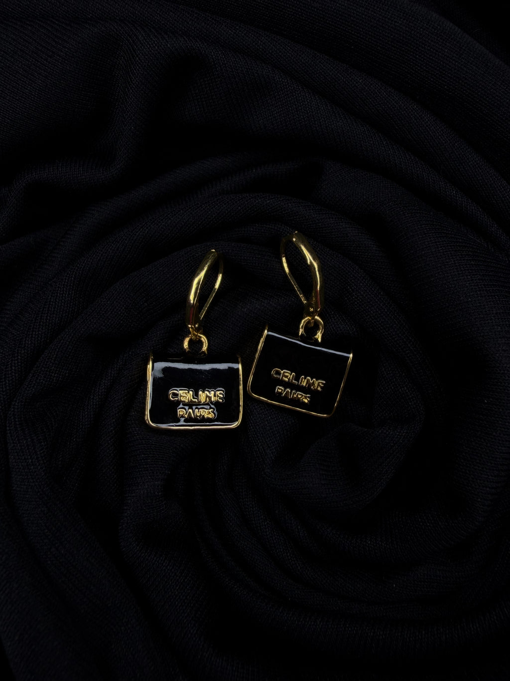 CeIine Purse Earrings