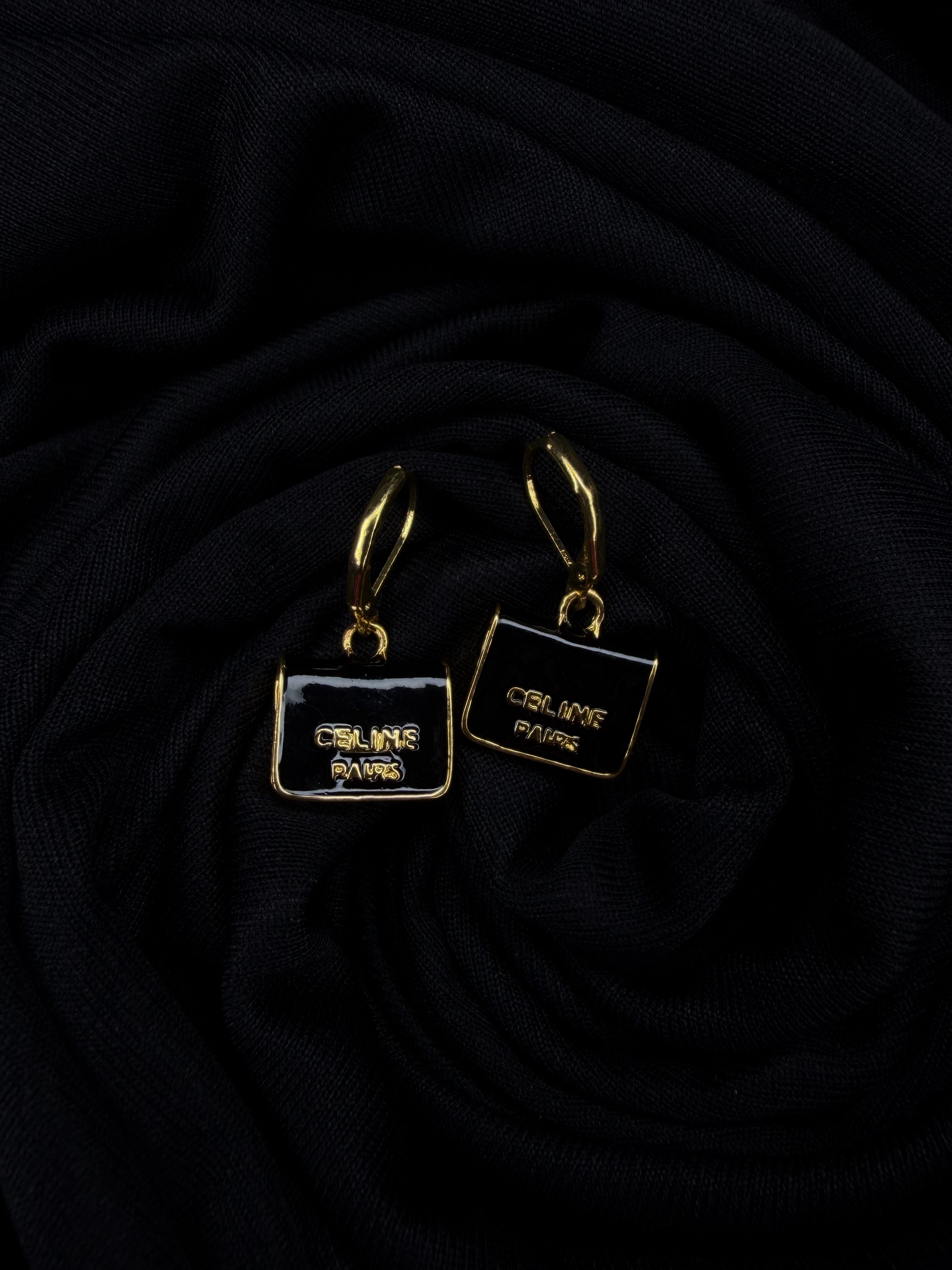 CeIine Purse Earrings