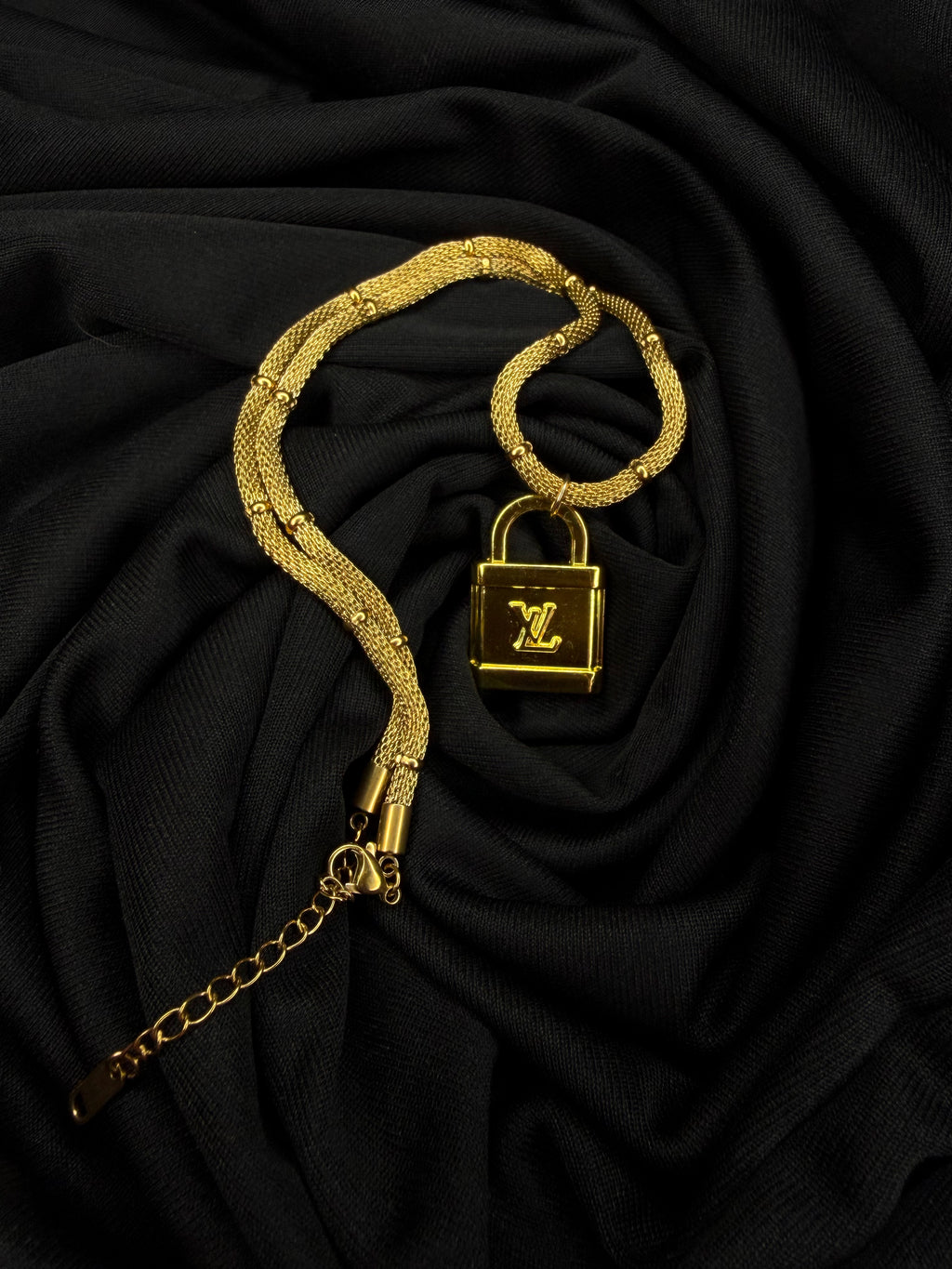 LV Lock Necklace