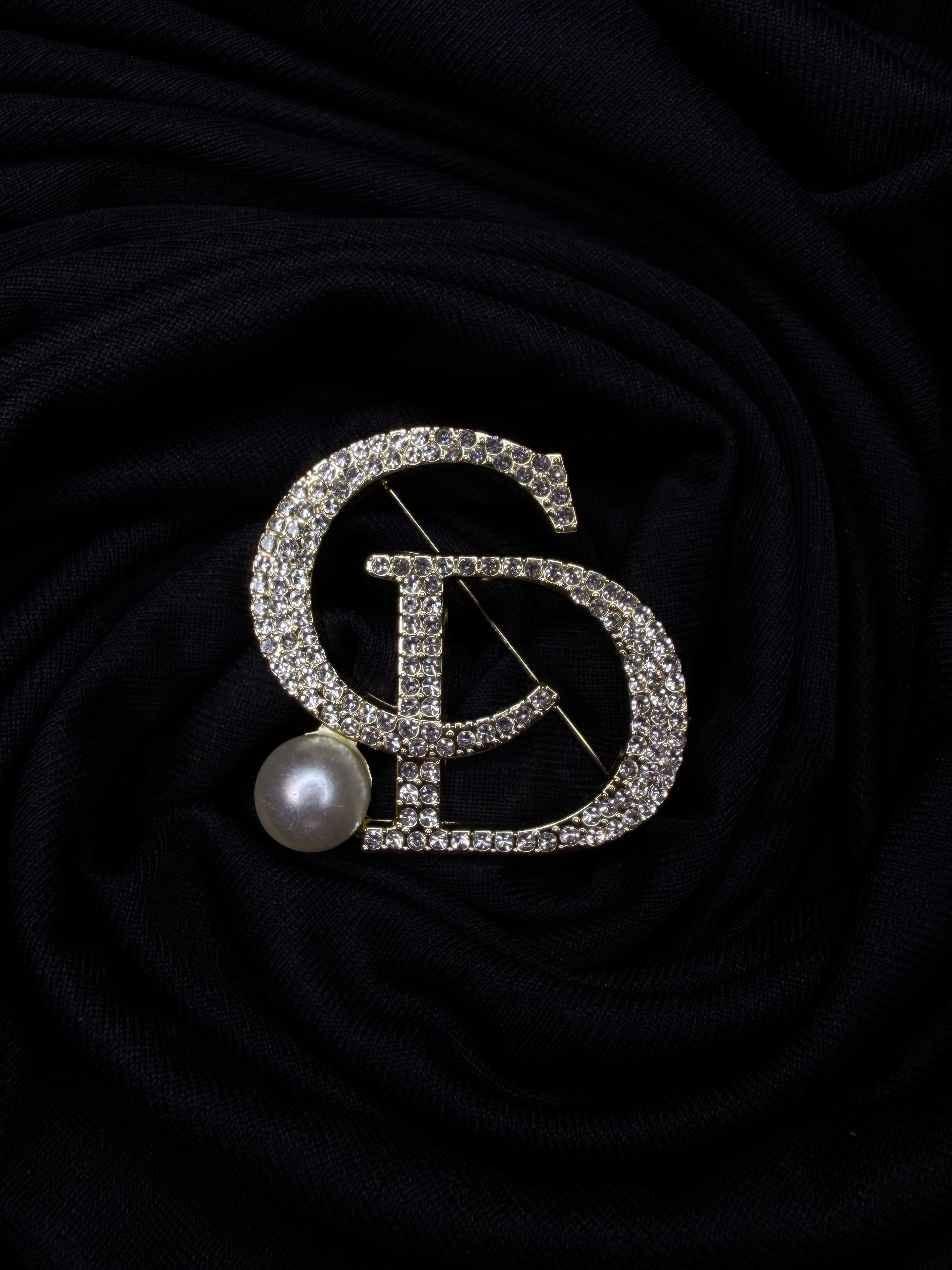 CD Brooch