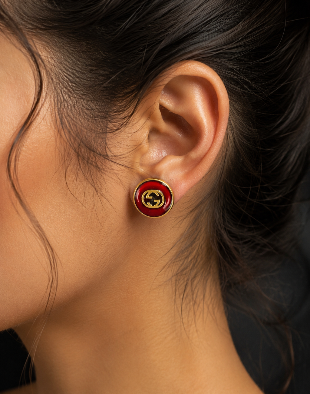 Red Signature Studs